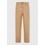 Funky Buddha Ανδρικό Παντελόνι Chino Μπεζ