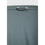 Funky Buddha Ανδρικό Κοντομάνικο T-Shirt Γκρι