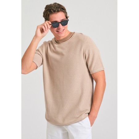 Funky Buddha Sweater T-Shirt Ανδρικό 