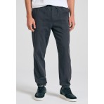 Funky Buddha Ανδρικό Παντελόνι Chino Ανθρακί
