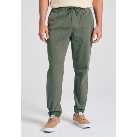 Funky Buddha Ανδρικό Παντελόνι Chino Πράσινο