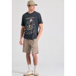 Funky Buddha Ανδρική Βερμούδα Chino