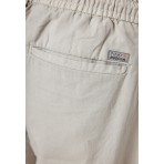 Funky Buddha Ανδρικό Παντελόνι Chino Γκρι Ανοιχτό