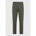 Funky Buddha Linen blend Ανδρικό Παντελόνι Chino Χακί