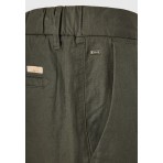Funky Buddha Linen blend Ανδρικό Παντελόνι Chino Χακί