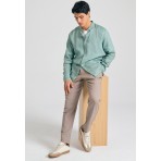 Funky Buddha Ανδρικό Παντελόνι Chino (FBM011-019-02-GREIGE)