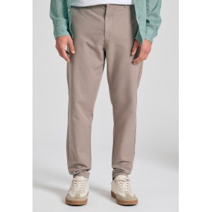 Funky Buddha Comfort Fit Linen Blend Παντελόνι Chino Ανδρικό (FBM011-019-02-GREIGE)
