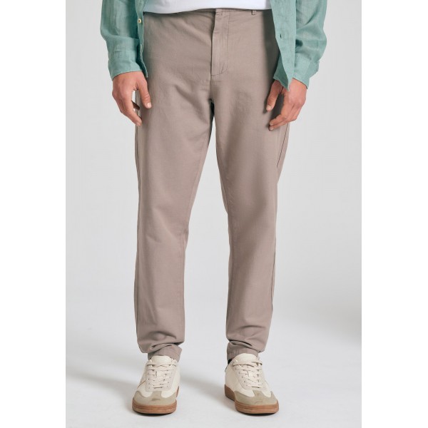 Funky Buddha Ανδρικό Παντελόνι Chino (FBM011-019-02-GREIGE)