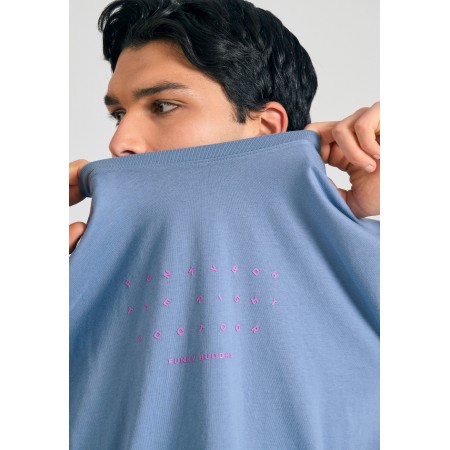 Funky Buddha Ανδρικό Κοντομάνικο T-Shirt Σιέλ