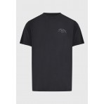 Funky Buddha Ανδρικό Κοντομάνικο T-Shirt Ανθρακί