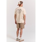 Funky Buddha Ανδρικό Κοντομάνικο T-Shirt Ζαχαρί