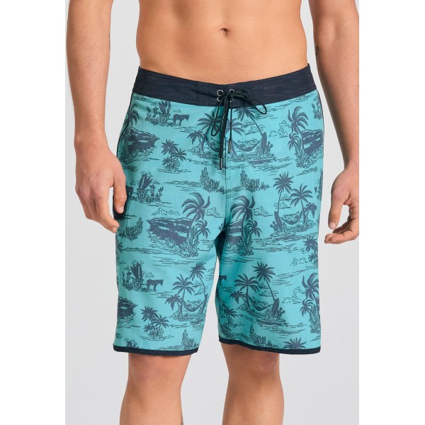 Funky Buddha Ανδρικό  Μαγιό (FBM011-028-16-AQUA)