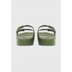 Funky Buddha Ανδρικά Σανδάλια (FBM011-029-08-KHAKI-GREEN)