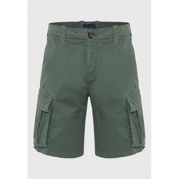 Funky Buddha Βερμούδα Cargo Ανδρική (FBM011-030-03-MINERAL-GREEN)