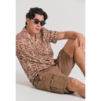 Funky Buddha Ανδρική Βερμούδα Cargo (FBM011-031-03-CIGAR)