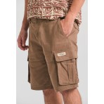 Funky Buddha Ανδρική Βερμούδα Cargo (FBM011-031-03-CIGAR)