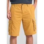 Funky Buddha Ανδρική Βερμούδα Cargo (FBM011-031-03-MINERAL-YELLOW)