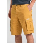 Funky Buddha Ανδρική Βερμούδα Cargo (FBM011-031-03-MINERAL-YELLOW)
