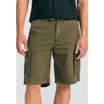 Funky Buddha Ανδρική Βερμούδα Cargo (FBM011-032-03-KHAKI)