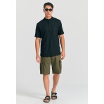 Funky Buddha Ανδρική Βερμούδα Cargo (FBM011-032-03-KHAKI)