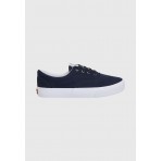 Funky Buddha Ανδρικά Sneakers Μπλε Σκούρο, Λευκό