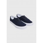 Funky Buddha Ανδρικά Sneakers Μπλε Σκούρο, Λευκό