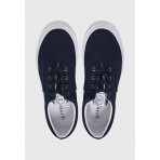 Funky Buddha Ανδρικά Sneakers Μπλε Σκούρο, Λευκό