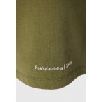 Funky Buddha Ανδρική Βερμούδα Χακί