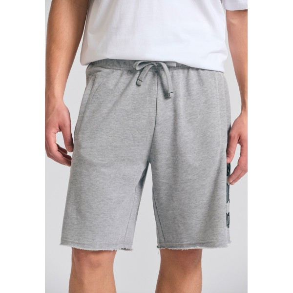Funky Buddha Ανδρικό  Αθλητικό Σορτς (FBM011-051-03-GREY-MEL)