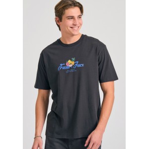 Funky Buddha T-Shirt Ανδρικό (FBM011-051-04-ANTHRACITE)