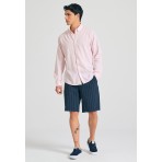 Funky Buddha Ανδρικό  Πουκάμισο Basic (FBM011-052-05-PINK-MEL)