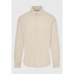 Funky Buddha Ανδρικό  Πουκάμισο Basic (FBM011-052-05-SAND-MEL)