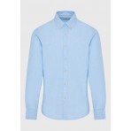 Funky Buddha Ανδρικό  Πουκάμισο Basic (FBM011-052-05-SKY-BLUE-MEL)