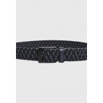 Funky Buddha Casual Ζώνη Μαύρη, Μπλε