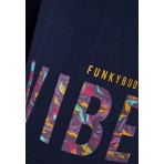 Funky Buddha Ανδρικό  Αθλητικό Σορτς (FBM011-057-03-NAVY)