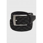 Funky Buddha Ζώνη Casual (FBM011-058-10-BLACK)