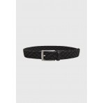 Funky Buddha Ζώνη Casual (FBM011-058-10-BLACK)