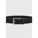 Funky Buddha Ζώνη Casual (FBM011-058-10-BLACK)