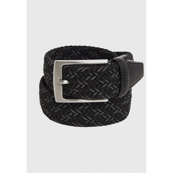 Funky Buddha Ζώνη Casual (FBM011-058-10-BLACK)
