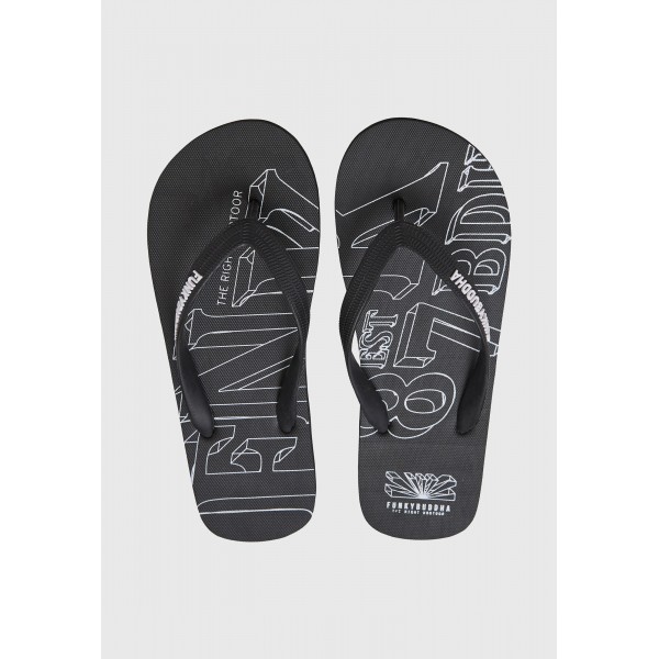 Funky Buddha Ανδρική Σαγιονάρα (FBM011-063-08-BLACK)
