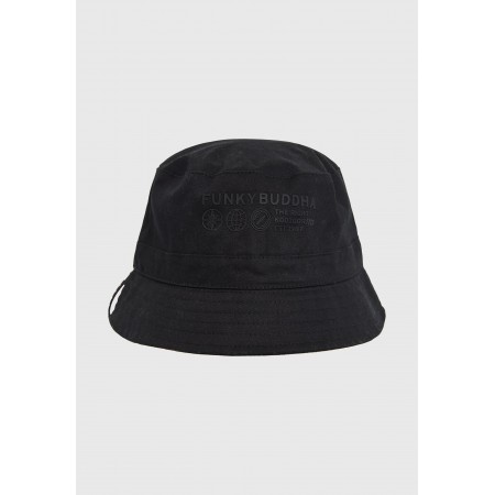 Funky Buddha Καπέλο Bucket Μαύρο