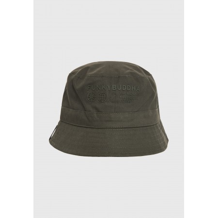 Funky Buddha Καπέλο Bucket Χακί