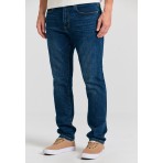Funky Buddha Ανδρικό Τζιν Παντελόνι Tapered Fit (FBM011-070-02-DK-BLUE)