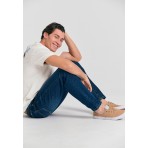 Funky Buddha Ανδρικό Τζιν Παντελόνι Tapered Fit (FBM011-070-02-DK-BLUE)