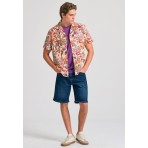 Funky Buddha Ανδρική Τζην Βερμούδα (FBM011-070-03-DK-BLUE)