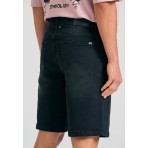 Funky Buddha Ανδρική Τζην Βερμούδα (FBM011-071-03-BLACK)