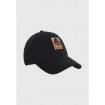 Funky Buddha Ανδρικό Καπέλο Strapback Μαύρο