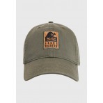 Funky Buddha Ανδρικό Καπέλο Strapback Λαδί