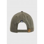 Funky Buddha Ανδρικό Καπέλο Strapback Λαδί