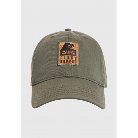 Funky Buddha Ανδρικό Καπέλο Strapback Λαδί